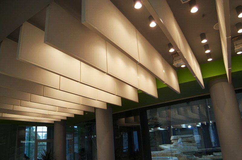 Акустические экраны Hygienic Baffle Rockfon, цена, купить